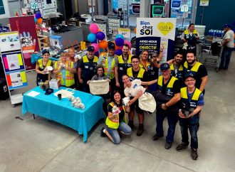 Campagne Bien chez soi : le Réno-Dépôt Drummondville a amassé 2 595,00 $ pour soutenir le Centre Normand Léveillé