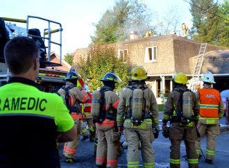 Une garderie évacuée en raison d’un feu de résidence à Drummondville