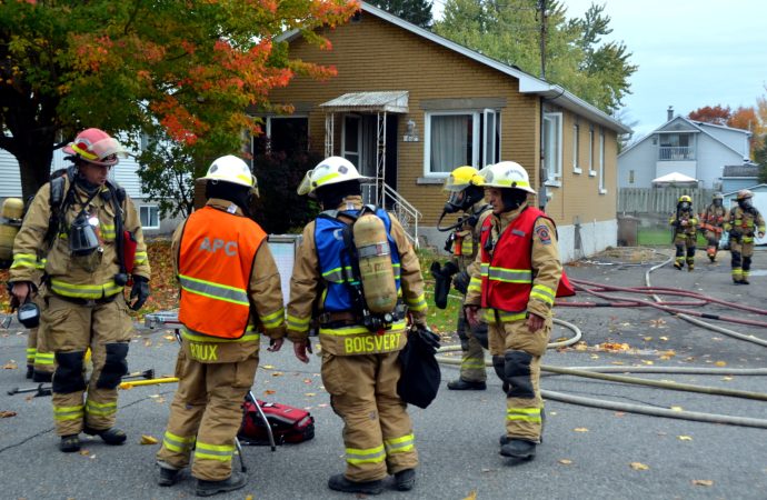 Incendie : Un jeune adolescent incommodé par la fumée lors d’un incendie à Drummondville