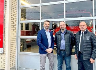 Travaux d’agrandissement de la caserne de pompiers : le député Sébastien Schneeberger annonce plus de 1,2 M$ à Saint-Cyrille-de-Wendover