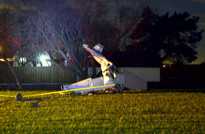 Un pilote gravement blessé : un avion s’écrase à quelques mètres d’une résidence à Saint-Hyacinthe