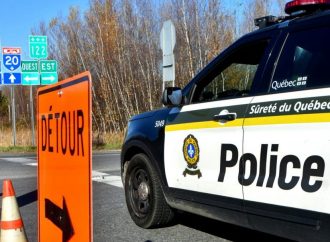 Vol de véhicule et conduite dangereuse au Centre-du-Québec, la SQ recherche le suspect en fuite