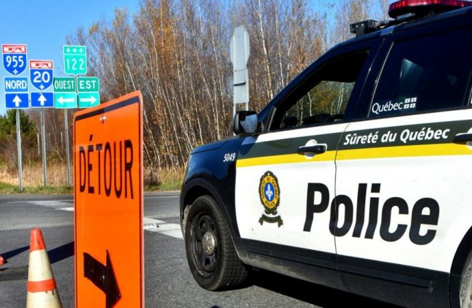 Vol de véhicule et conduite dangereuse au Centre-du-Québec, la SQ recherche le suspect en fuite