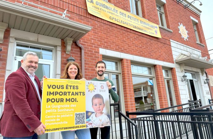 Lancement de la Guignolée des petits bonheurs 2023 au profit du Centre de pédiatrie sociale de Drummondville