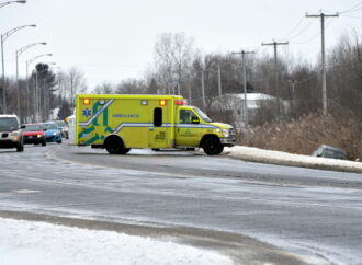 Un essai routier s’est terminé dans le décor à Drummondville