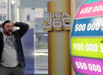 Un résident Centre-du-Québec remporte 900 000 $ en faisant tourner la roue Giga 360