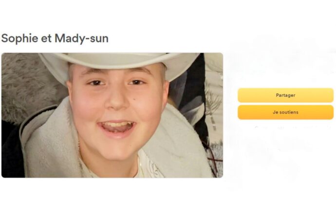 Atteinte d’un cancer : Des proches souhaitent offrir répit et aide à la drummondvilloise Mady-Sun, 15 ans