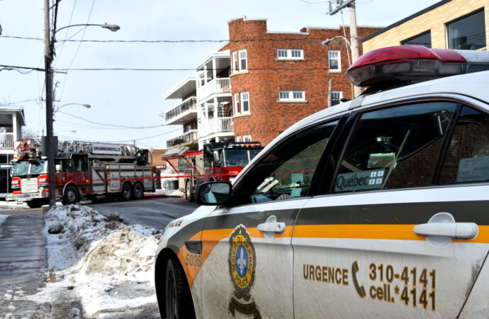 Les pompiers interviennent pour un incendie suspect au Centre-ville de Drummondville