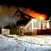 Incendie : Huit sinistrés pris en charge suite à un incendie suspect qui a endommagé deux maisons