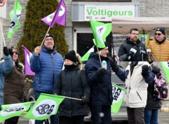 Autobus Voltigeurs : Le syndicat et les employés en grève dénoncent la situation et poursuivent les moyens de pression à Drummondville