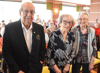 Trois vénérables centenaires au même endroit, ça se fête à Drummondville !