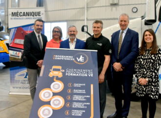 Véhicules lourds hybrides et électriques : Drummondville au cœur de la transition énergétique avec un nouveau programme de formation