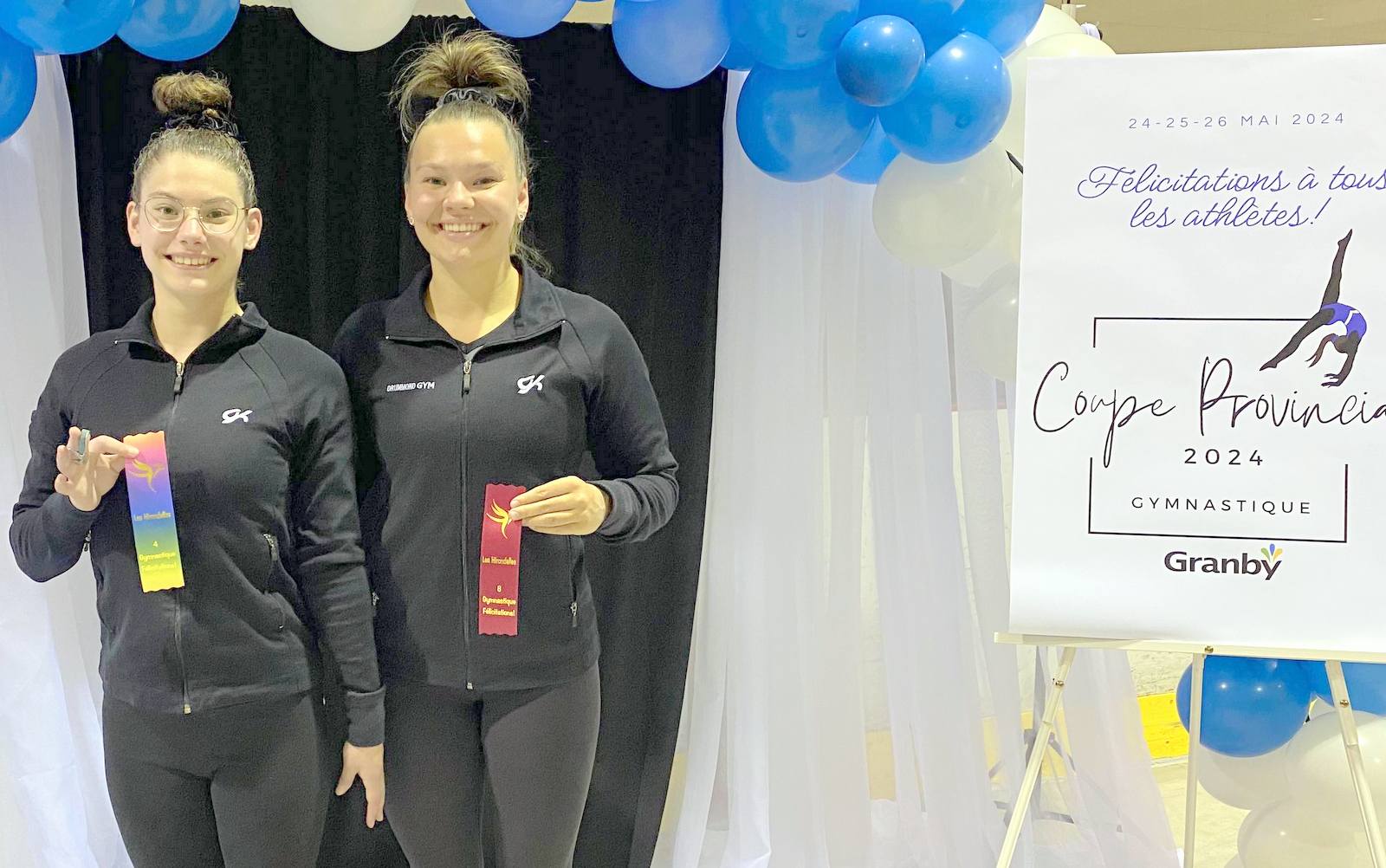 The ultimate competitors of the season ended nicely for the Drummondville gymnasts