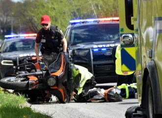 Une motocycliste blessée suite à une collision à l’intersection des rues Cormier et Haggerty à Drummondville