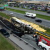 Omelette géante sur l’autoroute : un camionneur renverse son chargement d’œufs sur l’autoroute 20