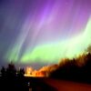 Les aurores boréales illuminent le ciel de Drummondville : un spectacle naturel grandiose dans le ciel centricois