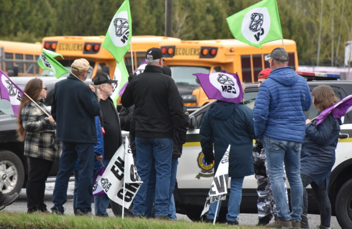 Grève des chauffeurs d’Autobus Voltigeurs : un incident force l’ouverture d’un dossier à la Sûreté du Québec