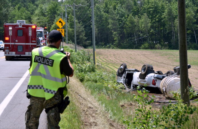 Un travailleur perd la vie dans un accident sur la route 255 au Centre-du-Québec