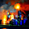 Incendie à l’Abattoir Centre-du-Québec : un bâtiment complètement détruit par les flammes