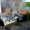Un incendie majeur détruit une ferme laitière à Saint-Cyrille
