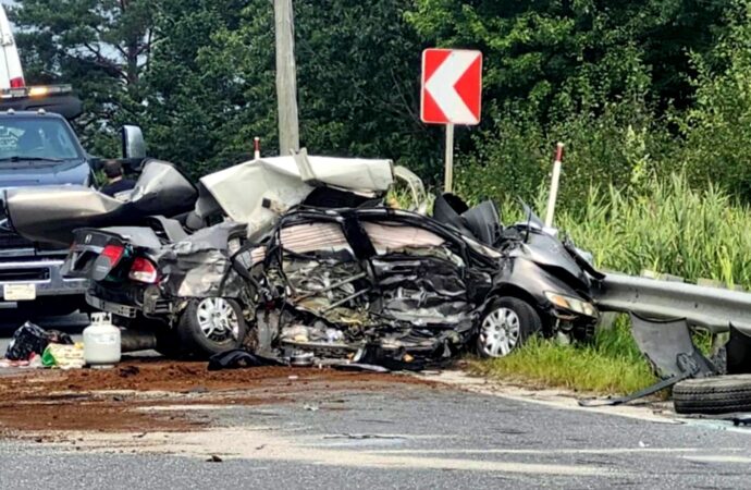 Vitesse et témérité : Un Drummondvillois perd la vie dans une violente collision sur la route 139