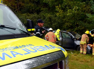 Plus de peur que de mal pour les victimes d’une violente embardée sur l’autoroute 55