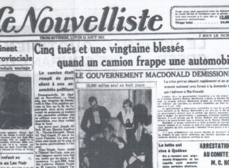 Une tragédie routière en 1931 … Raconte-moi l’histoire par André Pelchat