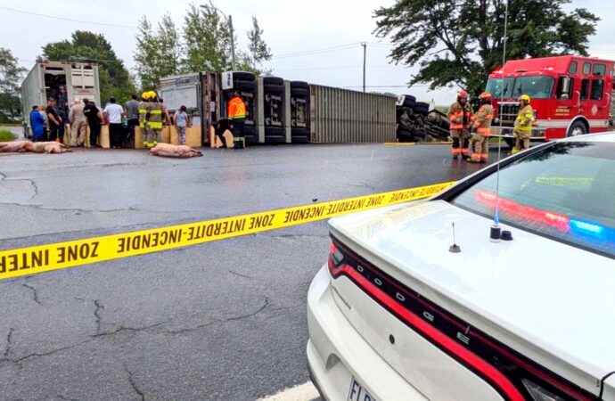 Violente collision : Une jeune femme gravement blessée dans un accident sur la route 139