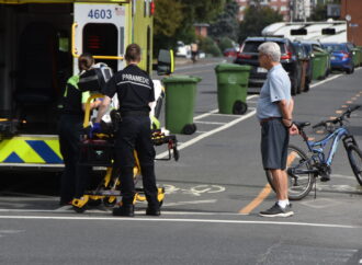 Un accident impliquant un cycliste et un automobiliste fait un blessé à Drummondville