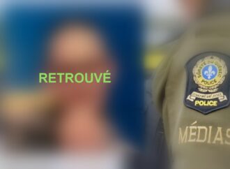 La Sûreté du Québec confirme que le Drummondvillois de 31 ans a été retrouvé