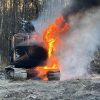 Incendie en zone isolée : les pompiers interviennent pour un feu de machinerie éloigné des accès routiers