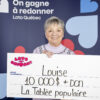 Loto-o-suivant : Quatre Centricoises gagnent 10 000 $ et redonnent à des organismes de la région