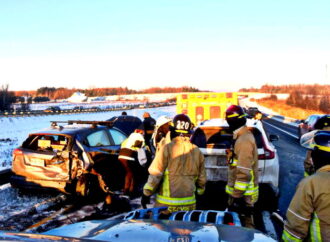 Deux accidents, dont un carambolage, ont causé une congestion majeure sur l’autoroute 20