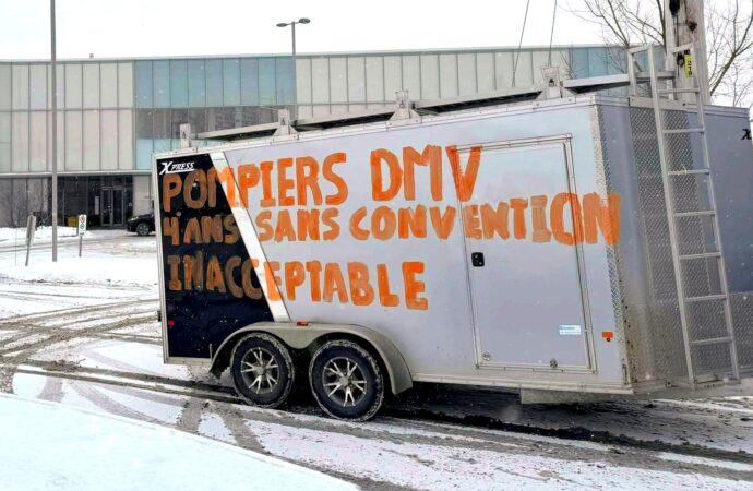 Coup de visibilité des pompiers : La Ville de Drummondville réagit à la sortie syndicale des pompiers