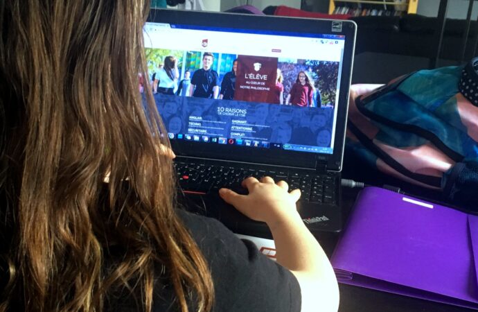 Tempête annoncée : maintien des apprentissages en ligne pour les éléves du Collège Saint-Bernard