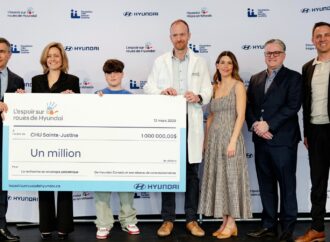 L’espoir sur roues : Un geste d’envergure, Hyundai Canada investit 1 M$ dans la lutte contre le cancer chez les enfants