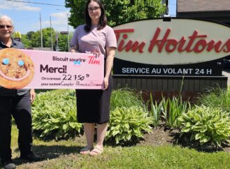 Grâce au Biscuit Sourire, plus de 55 000 $ remis à trois organismes de Drummondville pour lutter contre la pauvreté