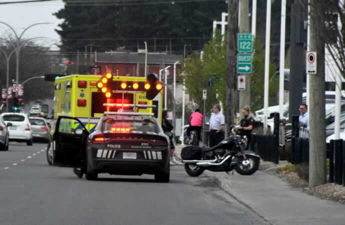 Deux accidents de moto distincts font deux blessés à Drummondville et Saint-Cyrille-de-Wendover