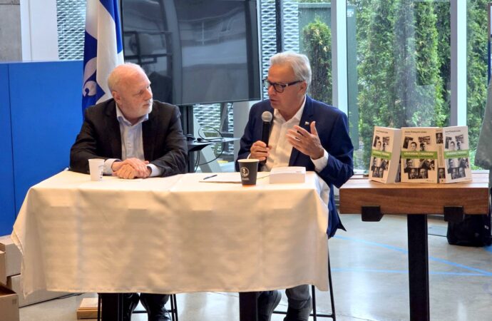 Jean-François Lisée propose un éclairage historique sur Lévesque et Trudeau à Drummondville