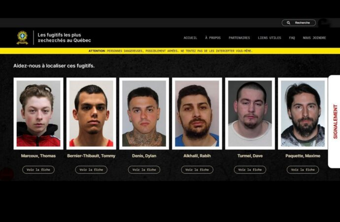 FugitifsQuébec.com : une nouvelle plateforme pour retrouver les criminels les plus recherchés