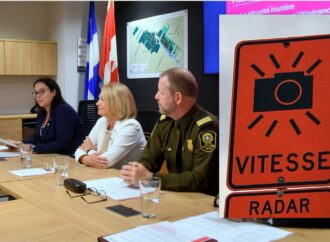 Radars photo : la mairesse de Drummondville annonce le déploiement des premiers appareils dans la MRC de Drummond