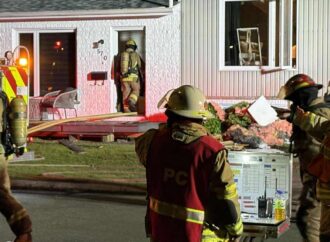 Deux incendies, un pompier blessé dans un incendie criminel à Drummondville
