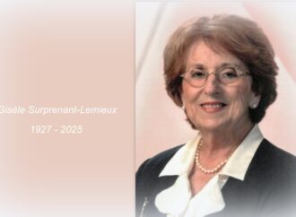 Décès de Mme Gisèle Surprenant-Lemieux : Une figure marquante du milieu des affaires et de l’engagement communautaire