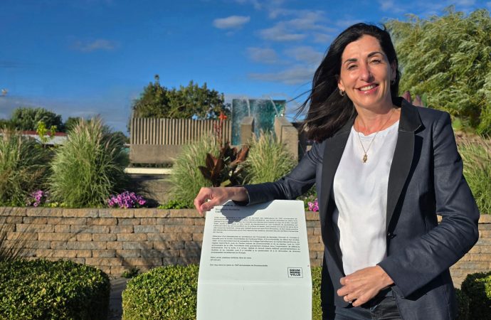 Élections municipale : Marie-Josée Lemaire poursuit son travail de terrain dans le quartier numéro 2