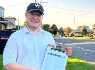 Le candidat du district 2 Louis-Philippe Harnois-Arel mise sur la transparence le soutien et la collaboration