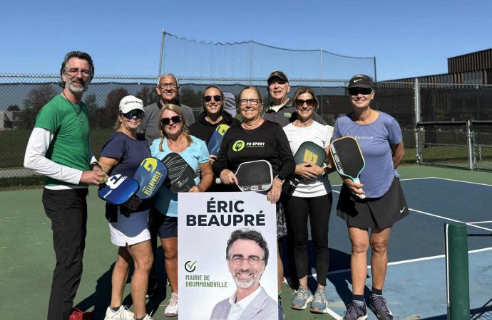 Soutenir les sports et la vie citoyenne : un des engagements d’Éric Beaupré, candidat à la mairie de Drummondville