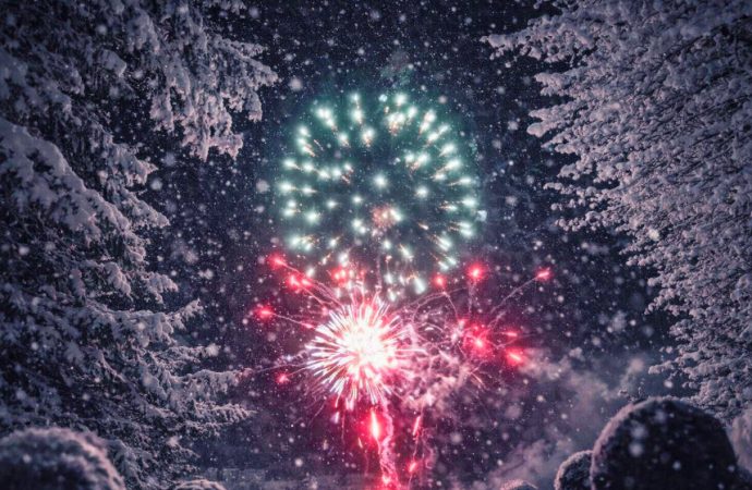 Un feu d’artifice rassembleur pour clore l’année à Sainte-Brigitte-des-Saults
