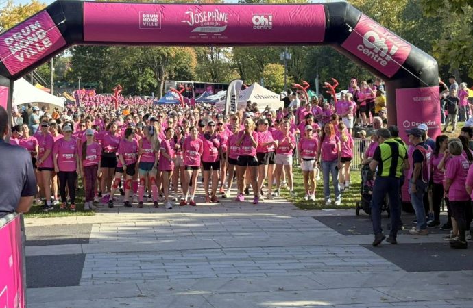 La Joséphine de retour à Drummondville : une quatrième vague rose au profit de la Fondation René-Verrier