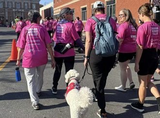 La vague rose prend forme au parc Woodyatt : les participantes au rendez-vous pour La Joséphine