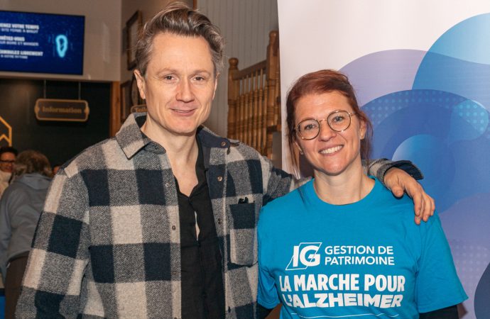 Simon Olivier Fecteau devient ambassadeur de la Société Alzheimer Centre-du-Québec
